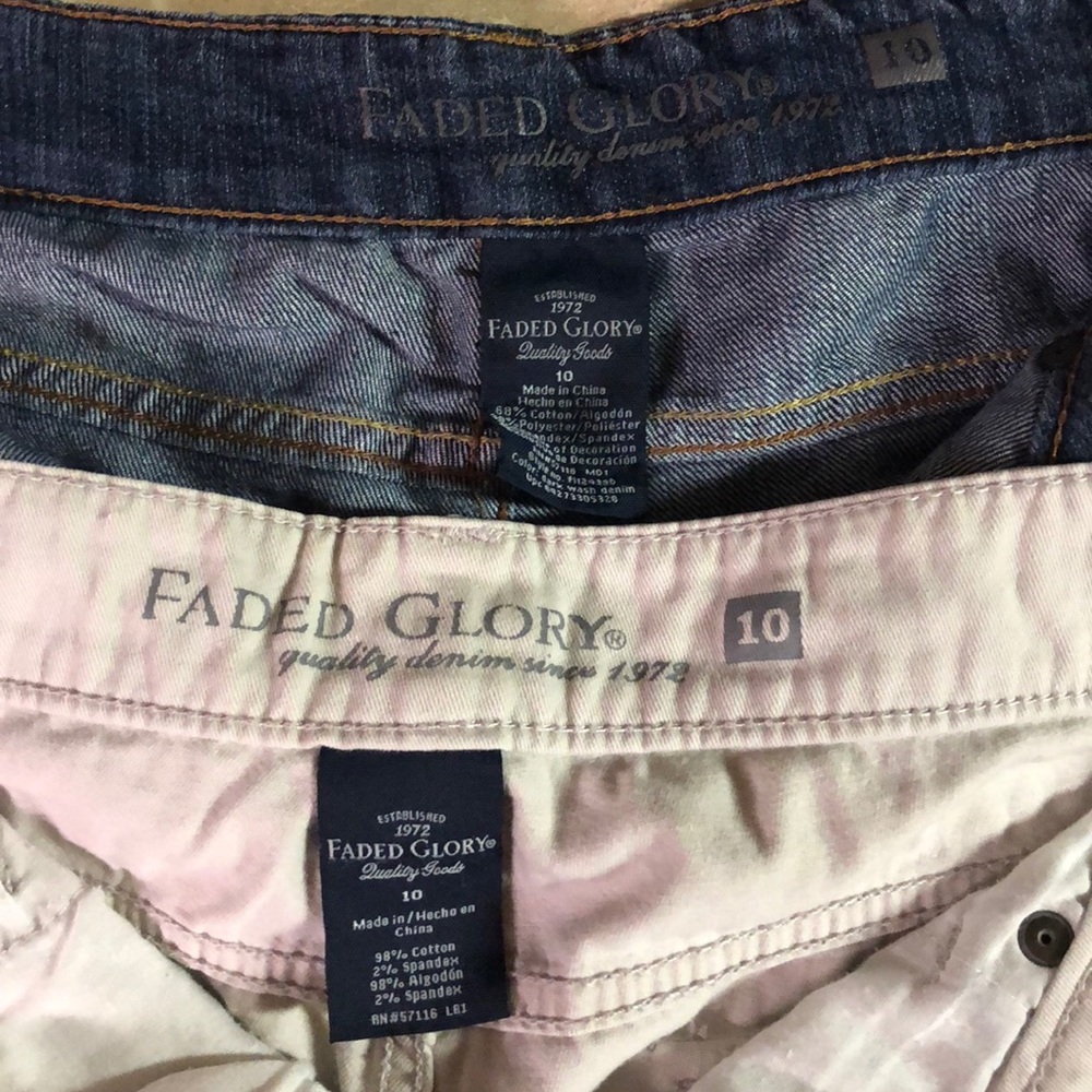 Faded Glory Women Shorts size: 10 - Picture 8 of 8